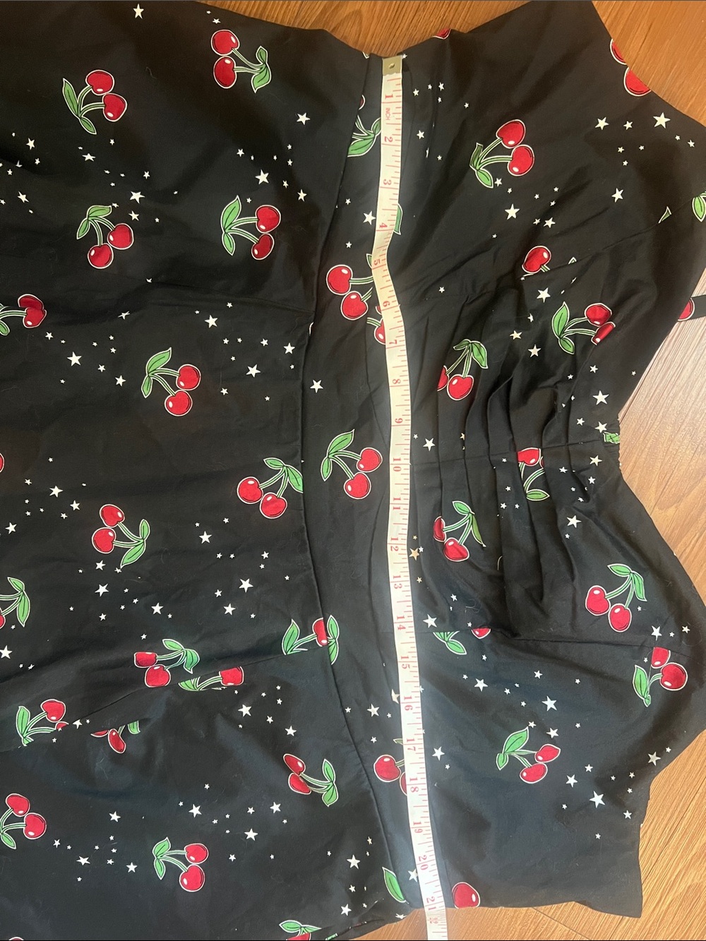 torrid Black Cherry-Print Midi Dress - Picture 9 of 14